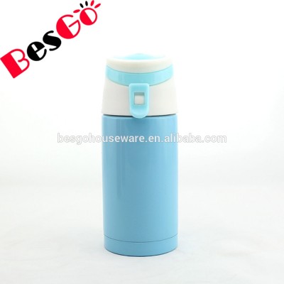 400ml BPA Free Vacuum insulated stainless steel water bottle for kids